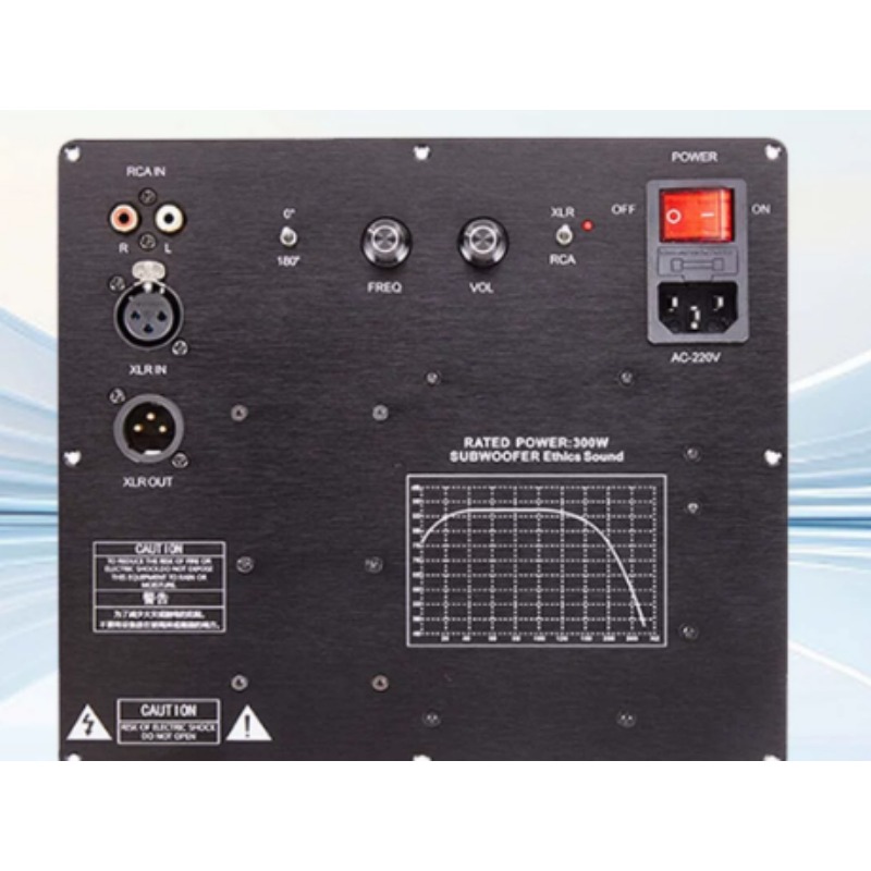 Hifi Amplifier Board - TPA3255 versterkerbord met gebalanceerde signaalingang, digitale