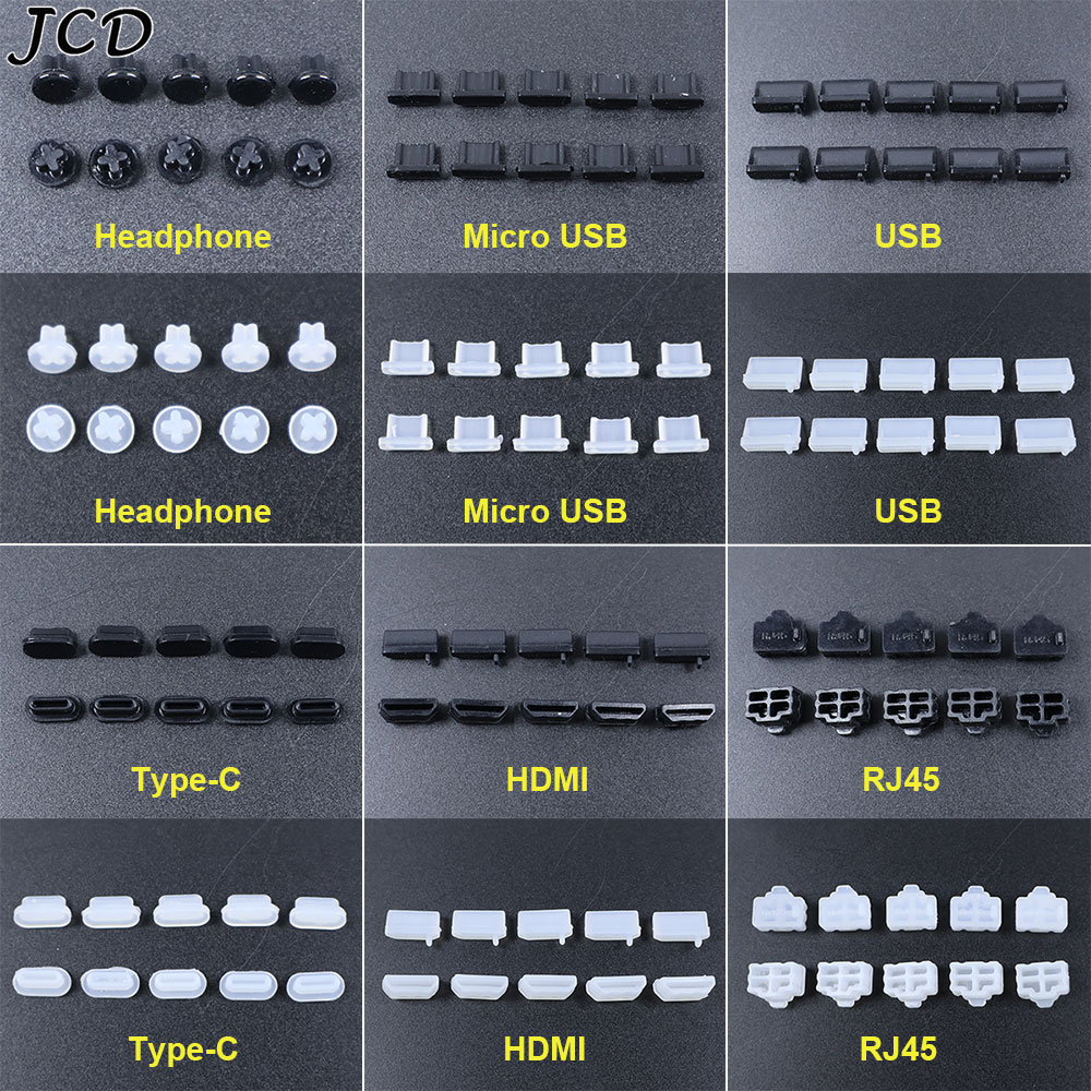 Mdi Cable - JCD 10 stks Siliconen Type-C Micro