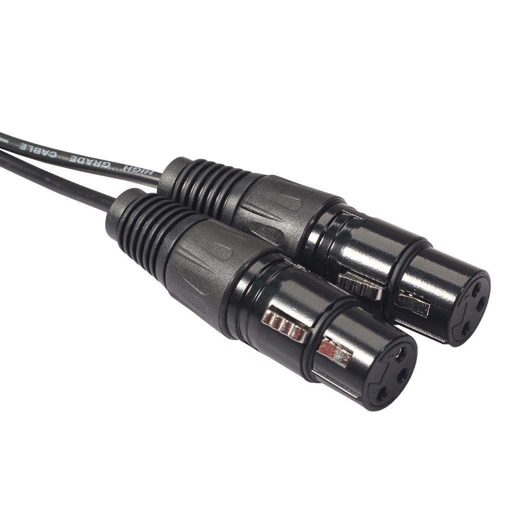 Audio Cable Rca - Hoogwaardige XLR naar RCA audiokabeladapter, 1,5