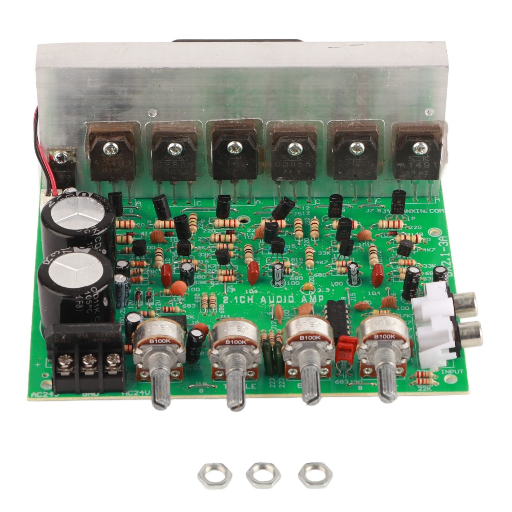 Speaker Crossover - 300W Hoogvermogen Versterkerprintplaat 2.1 Kanaals Subwoofer