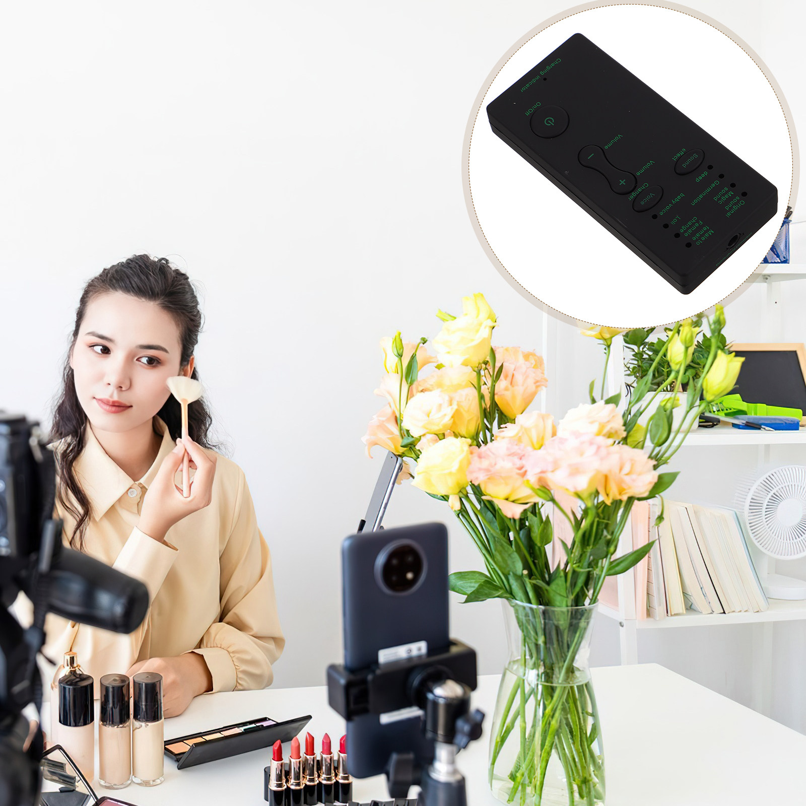 Usb Sound Card - Kleine, draagbare geluidskaart met stemveranderfunctie voor