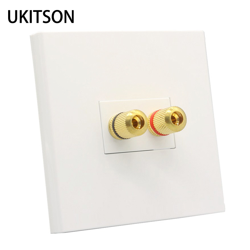 Banana Plug - Audio Luidspreker Muur Panel Terminals Banaan