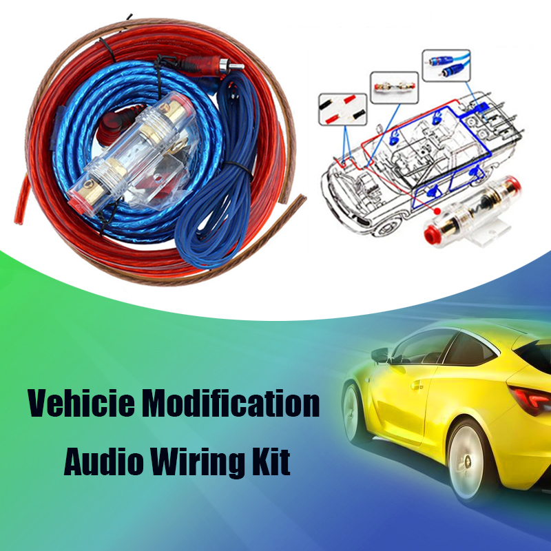 Audio Jumper Wire - 8GA 1500W Car Audio Speaker Bedrading