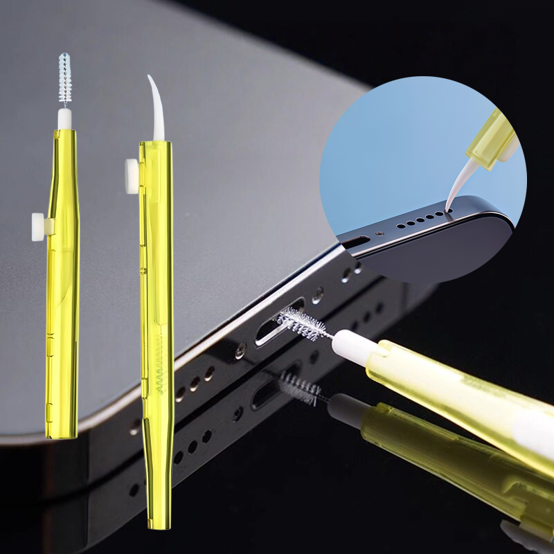 Diy Headphone - Reinigingsset voor mobiele telefoonluidspreker, oplaadpoort, stofdop