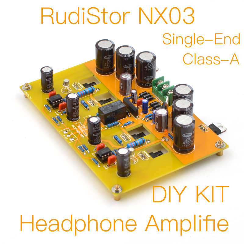Diy Headphone - Mofi-Rudistor NX03 Single-End Hoofdtelefoon Amplifie-Diy Kit