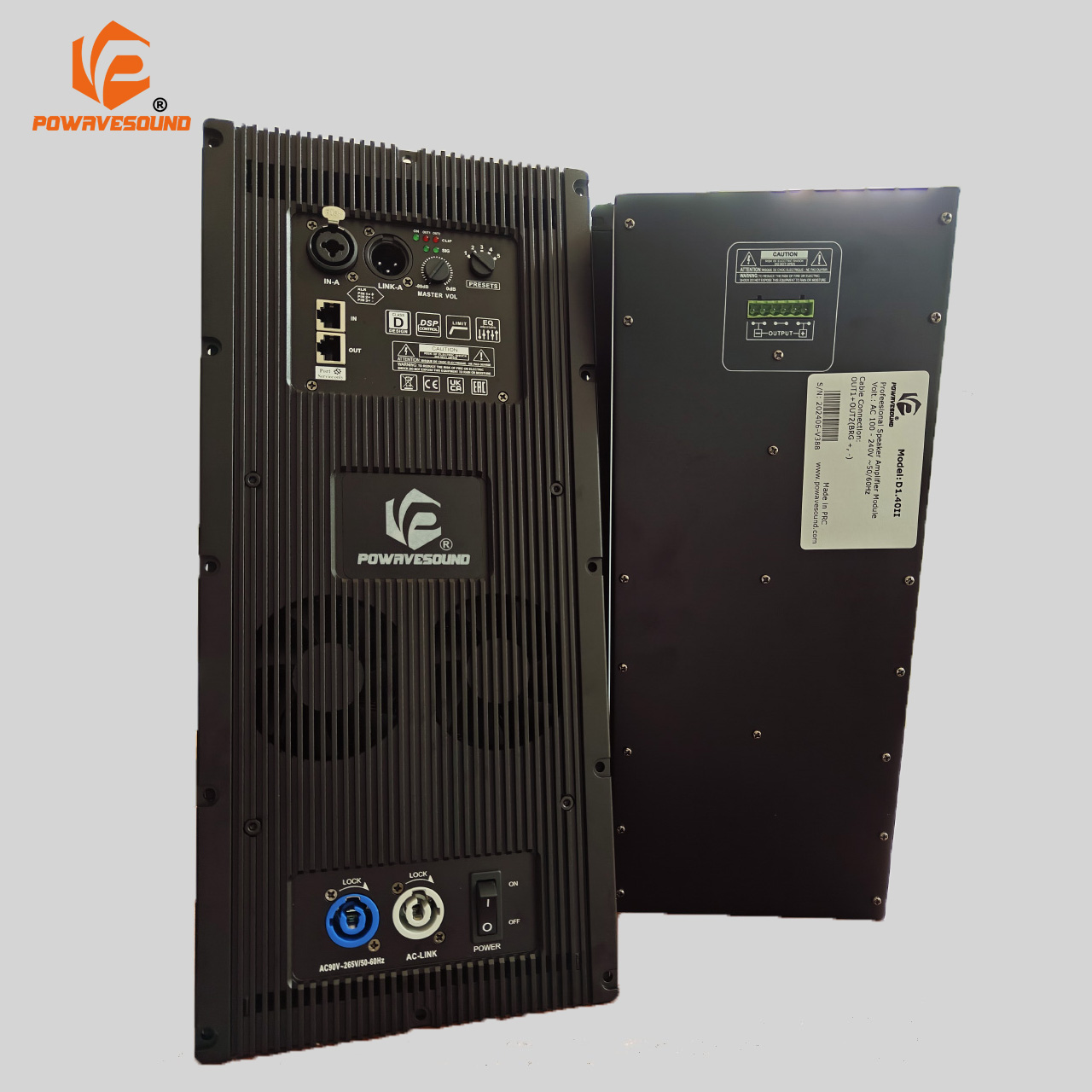 Subwoofer - 6000W RMS vermogen POWAVESOUND SUB plaatversterkermodule