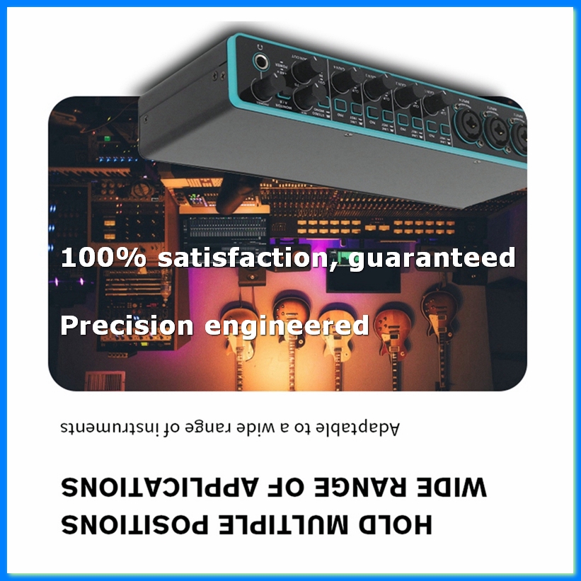 Usb Sound Card - Audio-interface geluidskaart professionele USB-interface studio-opname met