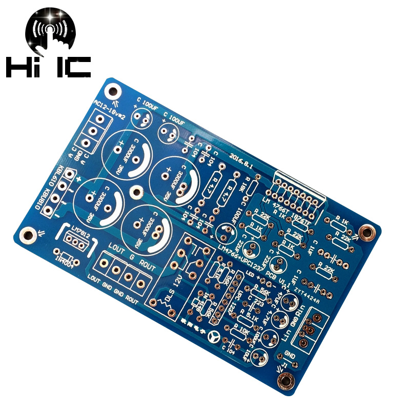 Audio Amplifier Board - LM766 LM1876 Stereo Eindversterker Pcb Bescherming