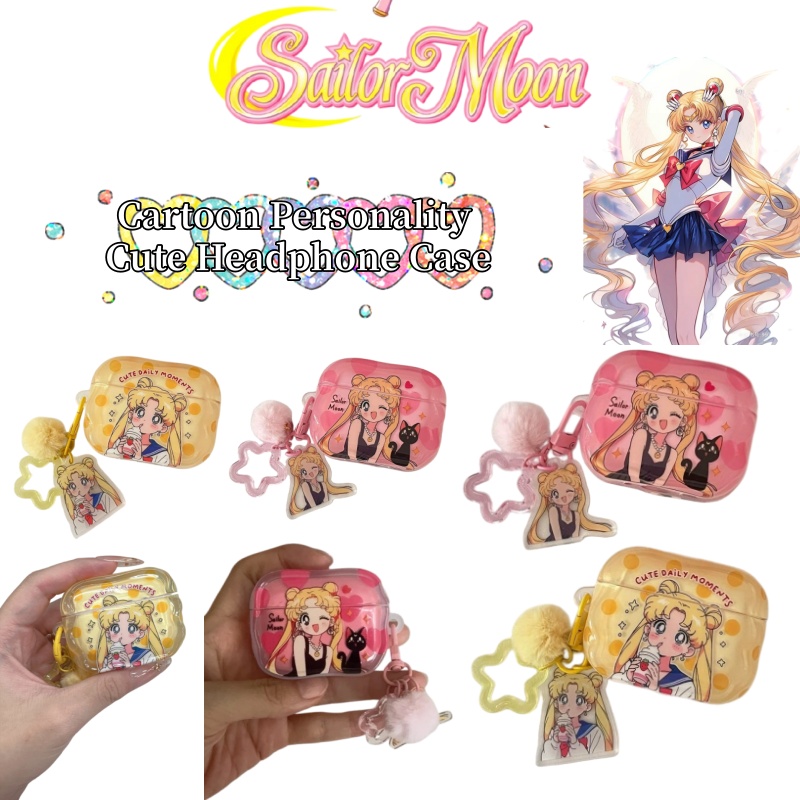 Headphone Parts - Sailor Moon Anime Cartoon Stijlvolle Persoonlijkheid
