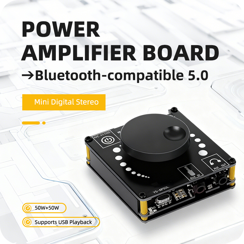 Hifi Amplifier Board - Eindversterker Board Stereo Digitale Versterker 50WX2