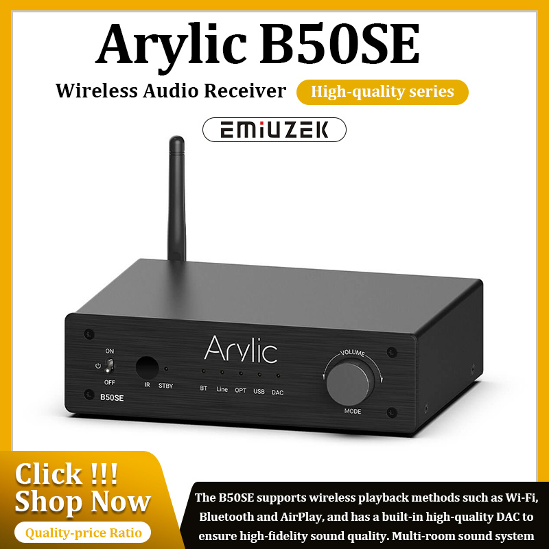 Arylic-B50 SE Bluetooth stereo - Class D Amplifier recensie en prijs