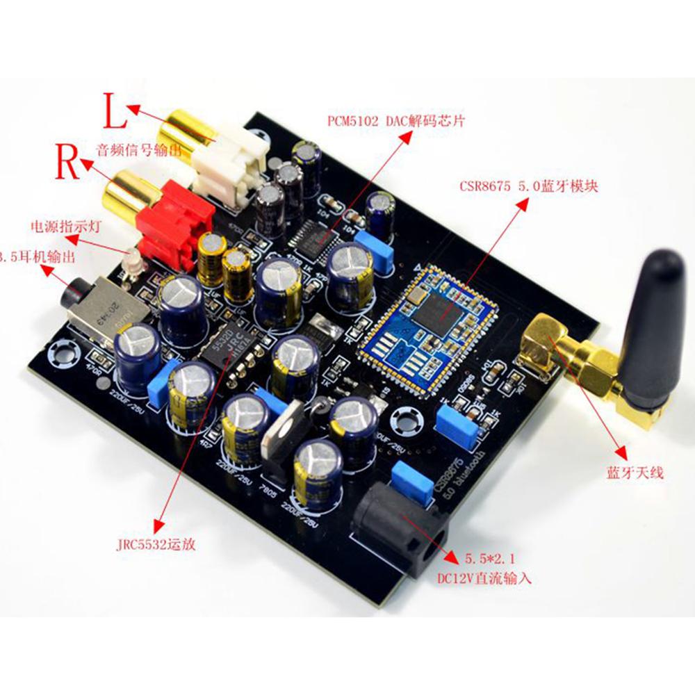 Csr8675 Pcm5102 Dac Decodering - Pcm5102 recensie en prijs