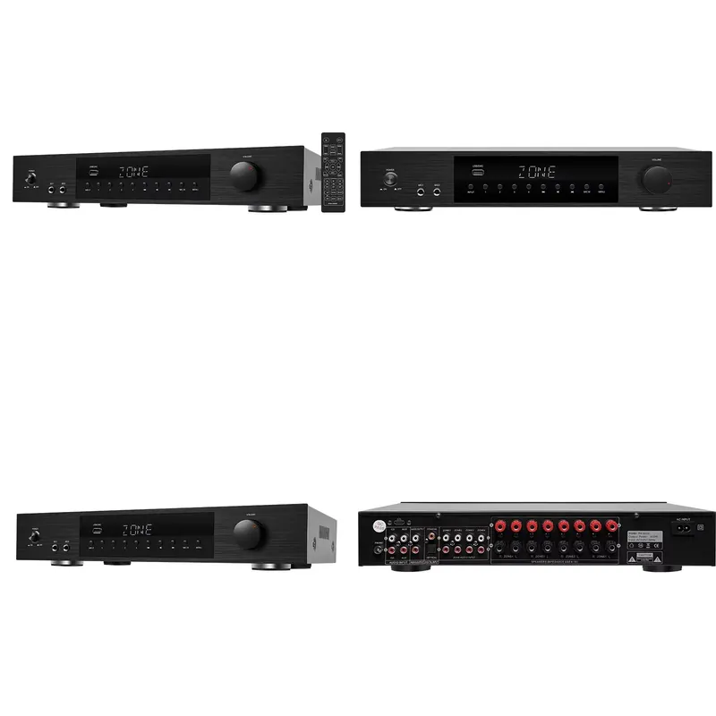 Hoogvermogen D-klasse 4-zone 8 - Class D Amplifier recensie en prijs