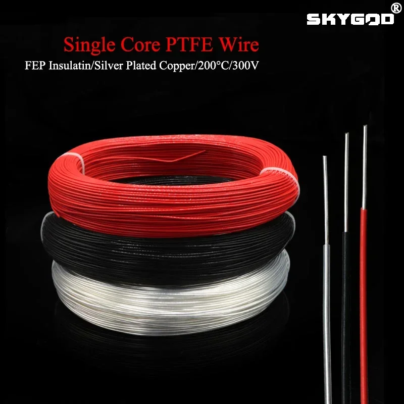 2/5/10/20/50M Single Core PTFE - Audio Jumper Wire recensie en prijs