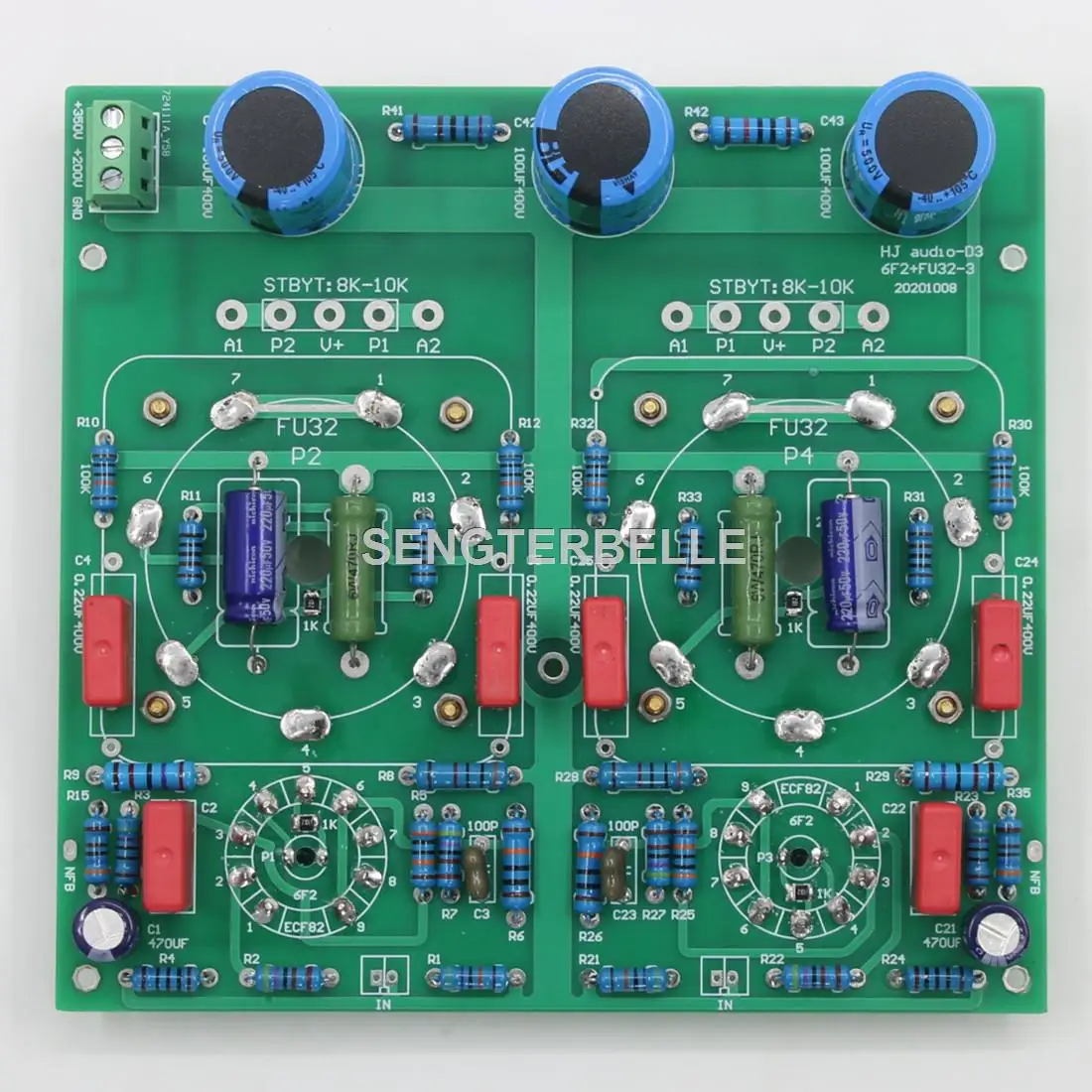 HiFi FU32+ 6F2 stereo buizenve - Hifi Amplifier Board recensie en prijs