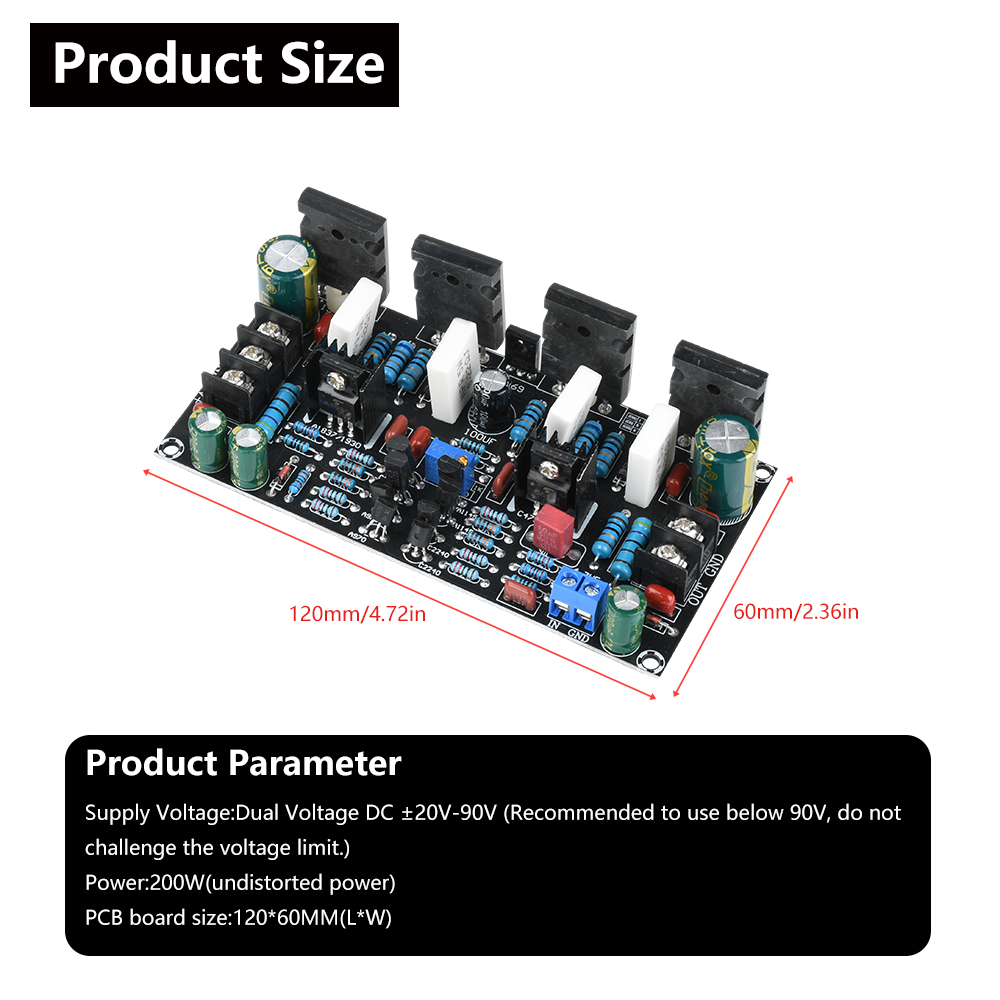 200W Versterker Board DC 20 V- - Volume Control Board recensie en prijs