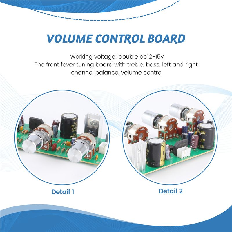 A53M-12V NE4558 HIFI Voorverst - Volume Control Board recensie en prijs