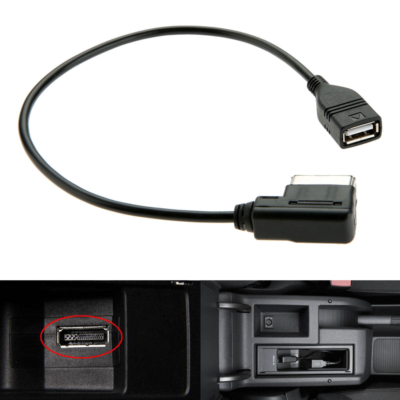 1 PC Media-In AMI MMI MDI AUX  - Mdi Cable recensie en prijs