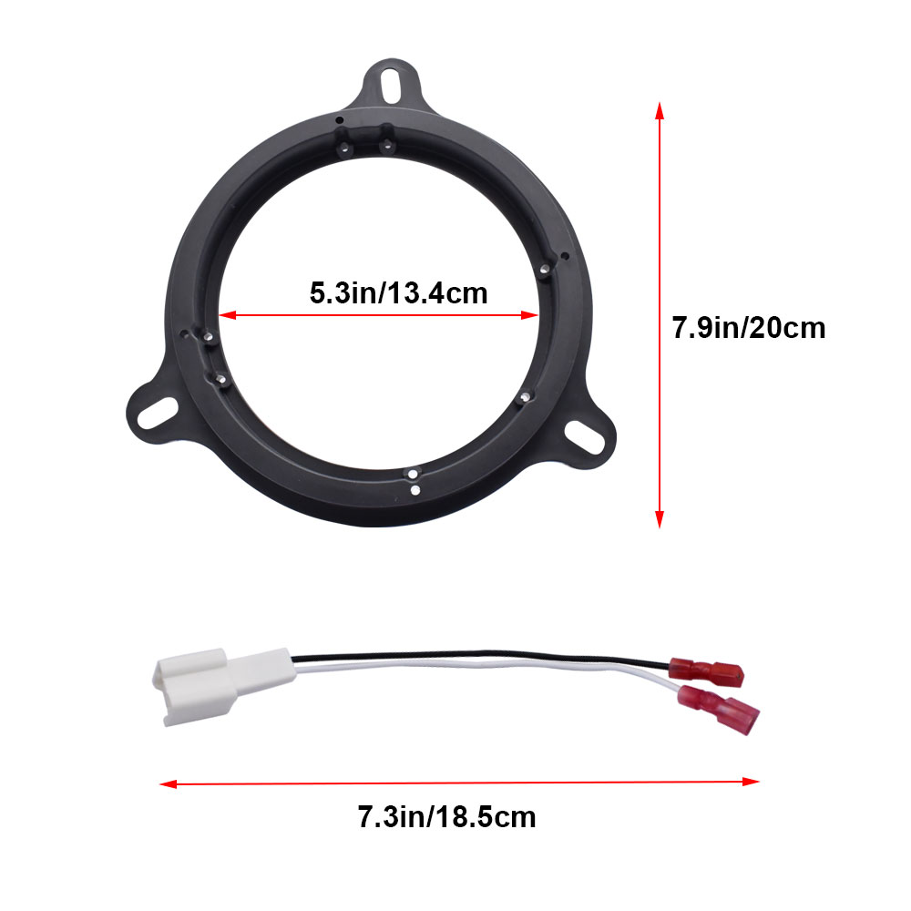 2Pairs 6.5inch Auto Speaker Ad - Audio Jumper Wire recensie en prijs