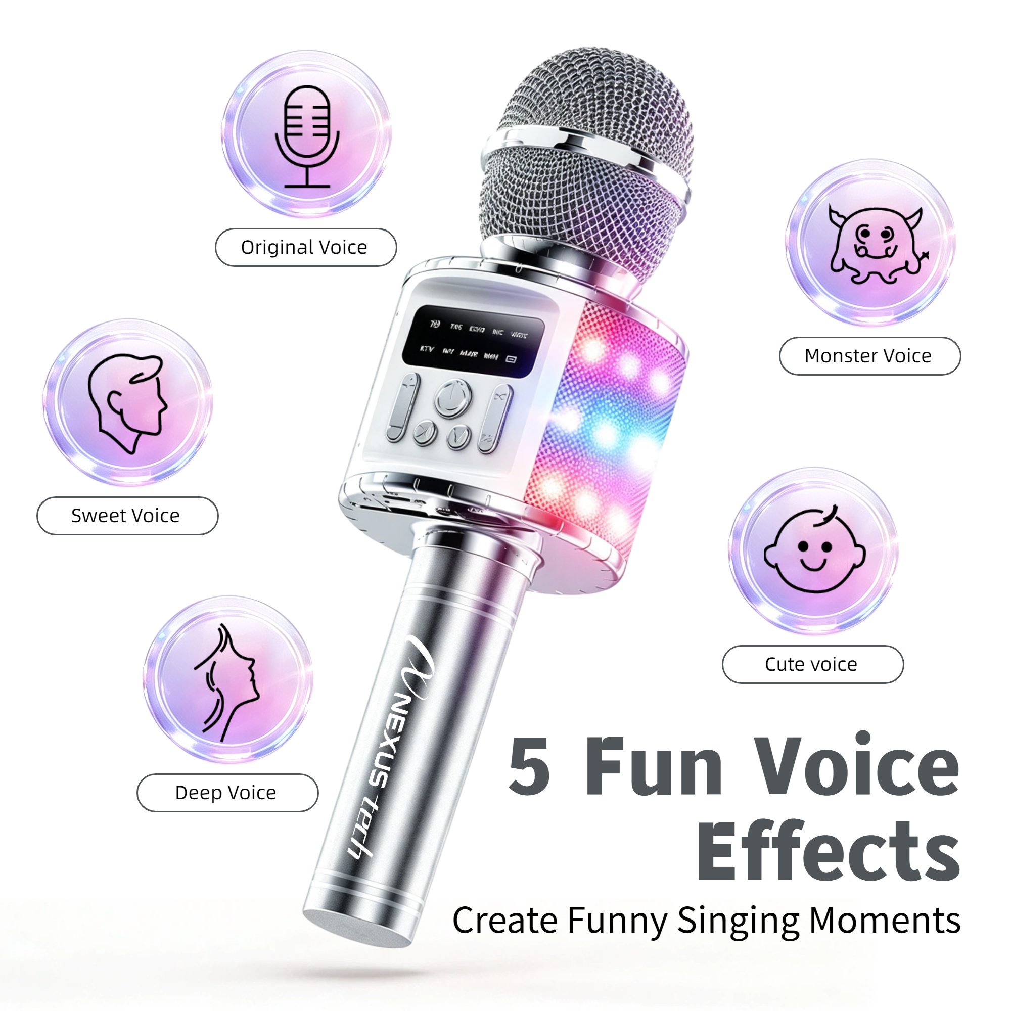 TWS Dubbele Draadloze Karaoke  - Microphone Capsule recensie en prijs