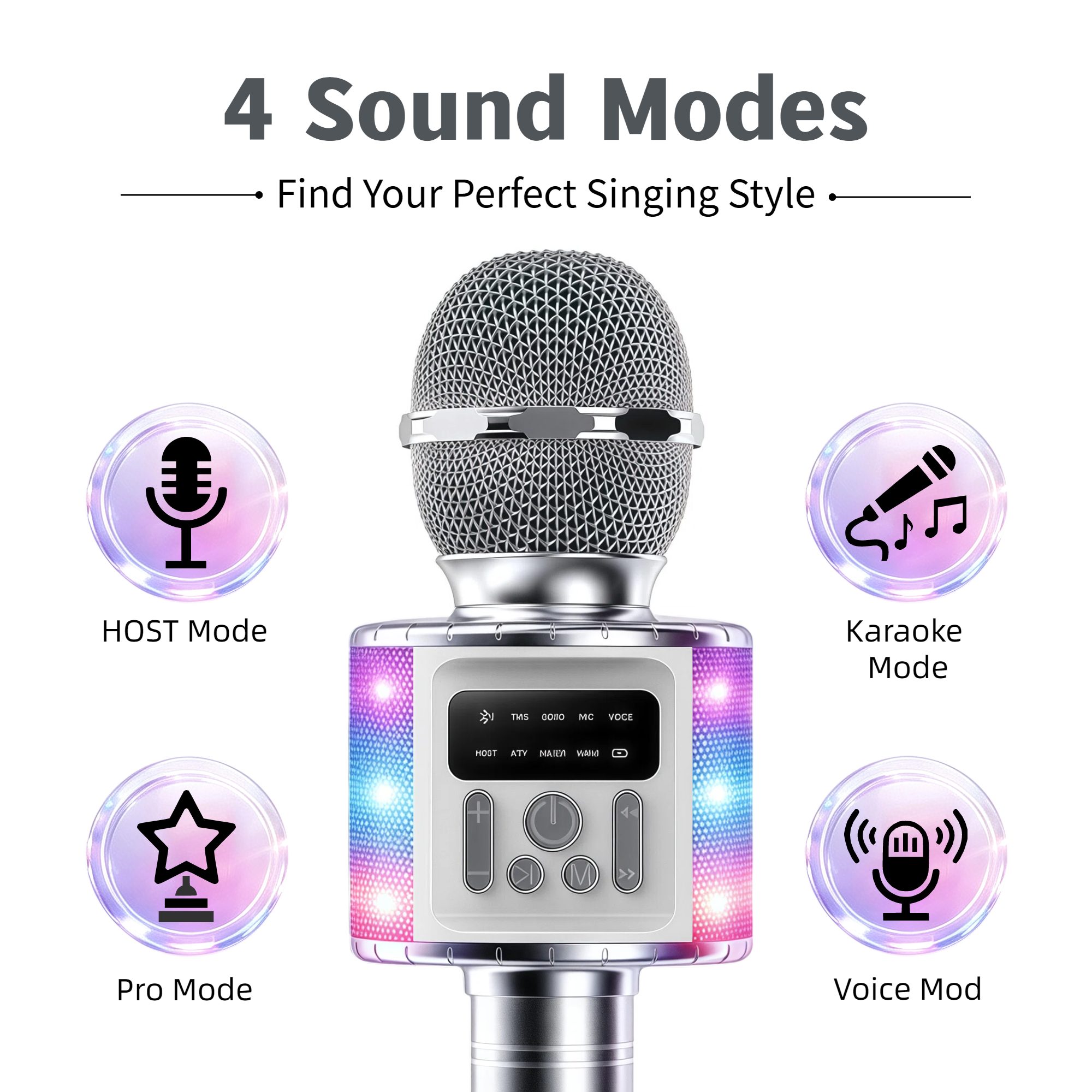 TWS Dubbele Draadloze Karaoke  - Microphone Capsule recensie en prijs