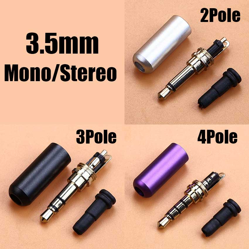 1 stuk 3.5mm Mono Stereo Hoofd - Audio Jumper Wire recensie en prijs