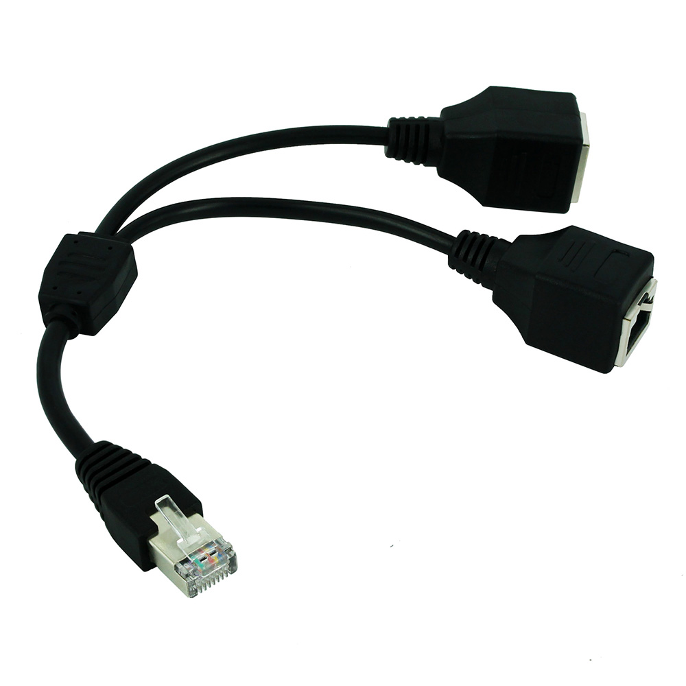 RJ45 1 mannelijk naar 2 vrouwe - Rj45 Jack recensie en prijs