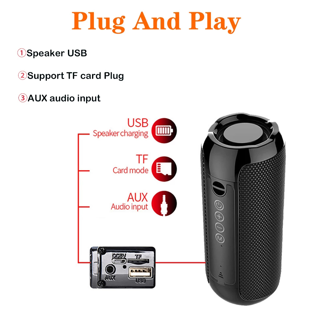 Draagbare draadloze Bluetooth- - Sbc Audio Amplifier recensie en prijs